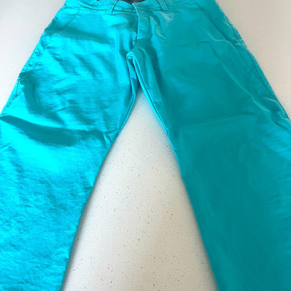 Men's Teal Chinos